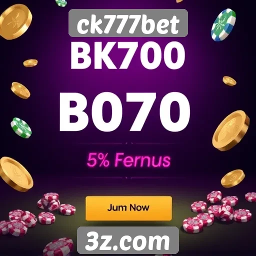 Ofertas de bônus e promoções no ck777bet