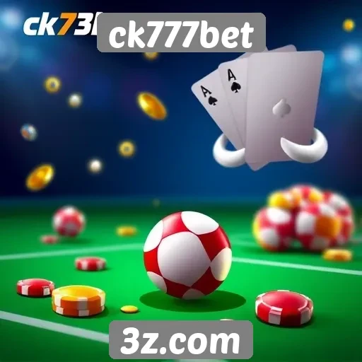 Análise da variedade de jogos disponíveis no ck777bet