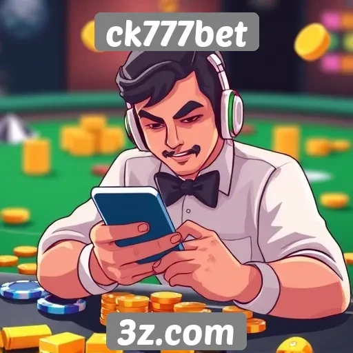 Experiência do usuário no ck777bet em dispositivos móveis