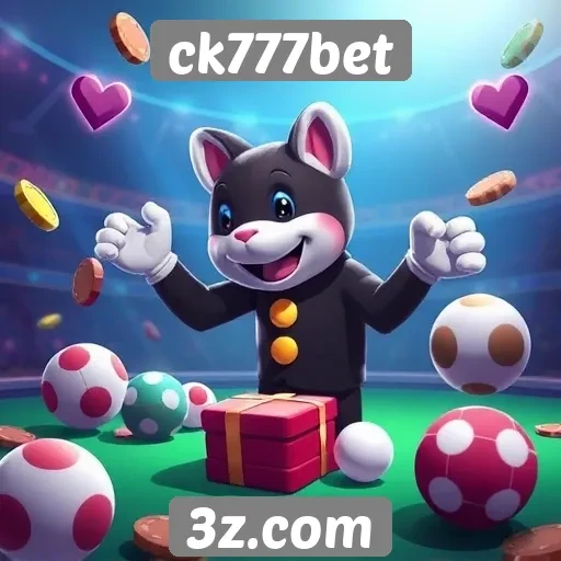 Variedade de jogos disponíveis no site ck777bet
